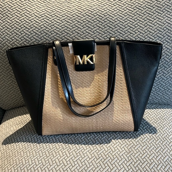 Michael Kors purse - new with tags - brown and black - large tote